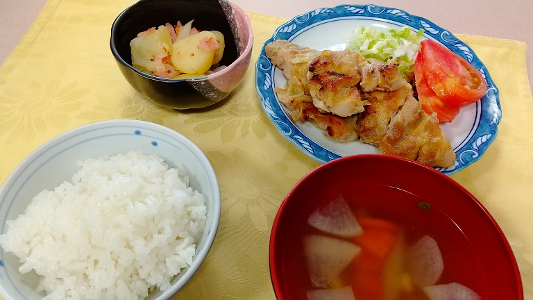 鶏肉の葱味噌焼き_福岡...